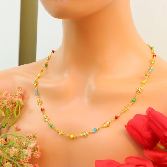 "New Beautiful Design Necklace Chain for Women/Girls, Gift, N562 - Picture 2 of 10